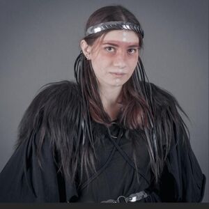 Black Real Sheepskin Detachable Collar